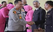 Tradisi Pedang Pora Warnai  Pelepasan Purna Bakti, Ini Pesan Kapolres Langkat