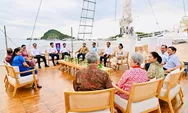 Romantis! Presiden Jokowi ajak Pemimpin ASEAN berlayar naiki kapal pinisi di Labuan Bajo