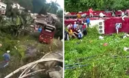 TOK! Dua Sosok Ini Ditetapkan Jadi Tersangka Kecelakaan Bus Masuk Jurang di Guci Tegal