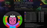  Para Fans Bersiap untuk War, Inilah Harga Tiket Konser Coldplay di Jakarta dan Tips Beli Tiketnya