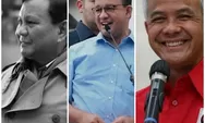 Elektabilitas Ganjar Pranowo di Pilpres 2024 unggul dari Prabowo Subianto dan Anies Baswedan versi hasi survei