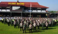 KPU Batang Tutup Pendaftaran Bacaleg Pemilu 2024, Kodim 0736 dan Polres Batang Gelar Apel Sinergitas