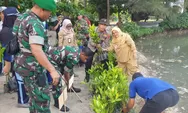 Polsek Kepulauan Seribu Selatan Ikut Serta Melakukan Penanaman Mangrove Nasional