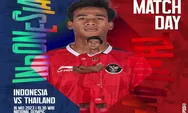 LINK STREAMING RCTI GRATIS! Nonton Indonesia vs Thailand SEA Games 2023 kick off 19.30 WIB