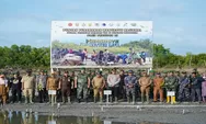 Cegah Abrasi Pantai, Bupati Asahan Tanam 5000 Bibit Ini Bersama TNI