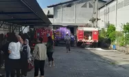 Kebakaran Pabrik di Mranggen Demak, Ratusan Buruh Berhamburan Keluar