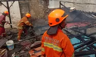 Rumah 2 Lantai di Dungus Cariang Bandung Terbakar, Kurang dari Satu Jam Api Berhasil Dijinakkan