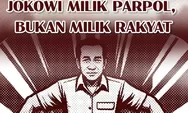 Viral! BEM UI Posting Poster Berjudul 'Jokowi Milik Parpol, Bukan Milik Rakyat'