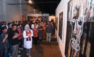 ArtOs Nusantara Pamerkan 50 Lukisan di Gedung Tua Marina Boom, Banyuwangi Episentrum Baru Seni Rupa Nasional