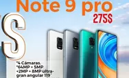 Xiaomi Note 9 Pro Spesifikasi dan Harga Terbaru 2023