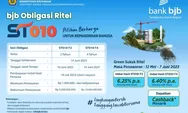 bank bjb Ikut Tawarkan ST010, Ada Cashback Menarik bagi Investor