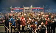 Terlalu Manis, Slank Hibur 10 Ribu penonton Tutup Rangkaian HUT Kota Semarang ke-476