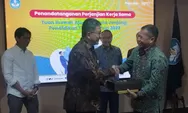 RESMI! USM Tuan Rumah Ajang Talenta Pendidikan Tinggi Tahun 2023, Rektor Teken PKS dengan BPTI