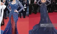 Raline Shah hadiri Cannes Film Festival 2023 Mengenakan Kebaya Biru yang Mempesona