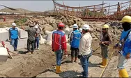 Pengukuran Lahan Pantai Slamaran Pekalongan Gagal, Proyek Terhenti dan Terancam Molor