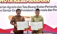 Amankan Aset dan Percepat Sertifikasi Aset Jamiyyah, Persis Teken MoU Dengan Menteri ATR-BPN  