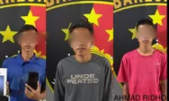 Dua Pelaku dan Penadah Kasus Pencurian Handphone di Batubara Diamankan Polisi