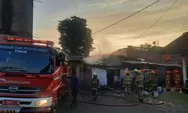 Waspada! Kebakaran Terjadi Lagi di Kota Bandung, Rumah Makan di Ciwastra Ludes Terbakar 