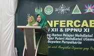 KH Rois Syuriah PC NU Purwakarta ikut ajak seluruh kader IPNU dan IPPNU dukung Ifa Faizah Rohmah
