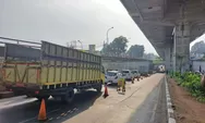 GOT JALAN UNDERPAS SHOLEH ISKANDAR BOGOR DALAM PERBAIKAN