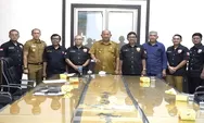 Sebelum Pelantikan, Pengurus PERBAKIN Langkat Sowan ke Plt Bupati 