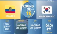Prediksi Skor Timnas Ekuador U20 vs Korea Selatan Piala Dunia U20 2023, Korsel Unggul Head to Head