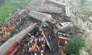 261 Orang tewas dalam kecelakaan kereta api terburuk di India, rel berceceran darah dan banyak tubuh terpotong
