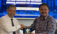 USM dan Unram Kolaborasi Kembangkan SDM dengan Pertukaran Mahasiswa
