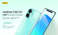 Ditenagai MediaTek Helio G88 dan Fitur Ekspansi RAM, Harga Realme C55 NFC Kian Murah, Punya Desain Mewah