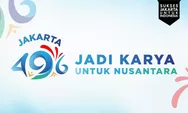 Download Logo HUT DKI Jakarta ke 496 Tahun 2023 Lengkap dengan Temanya Tahun Ini