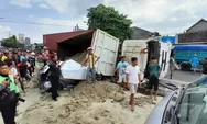 BREAKING NEWS! Kecelakaan Maut di Ngaliyan Semarang Siang Ini Truk Pasir Timpa Mobil, Korban Tewas Tergencet