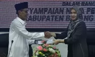 Anita Yasmin Pimpinan Rapat Paripurna Penyampaian Nota Pengantar LKPD Kabupaten Batang Hari TA 2022