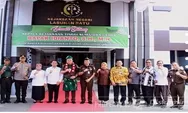 Bupati Labuhanbatu Sambut Kajatisu Resmikan Gedung Baang Bukti dan PTSP Kejari