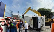 Bikin 3 Orang Meninggal Dunia, Sopir Truk Penyebab Kecelakaan di Ngaliyan Semarang Ditahan Polisi