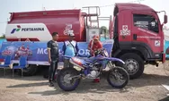 Widiw, BBM Pertamax Turbo Jadi Andalan Crosser Gaspol Balapan Kejurnas Kasal Cup Supertrack 2023 di Tegal