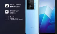 Spesifikasi Vivo iQOO Z7x 5G RAM 8 GB, Harganya Rp3 Jutaan