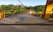 Jembatan Rambin Putus di Aek Nabara