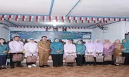 Tim Monitoring TP  PKK Propinsi Sumut Kunjungi Labusel