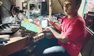 Kehilangan Pekerjaaan Bukan Akhir Segalanya, Eks Pekerja PLTU Batang Sukses Jadi Tukang Service Elektronik