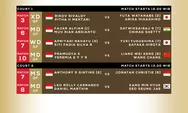 JADWAL INDONESIA OPEN 2023 HARI INI