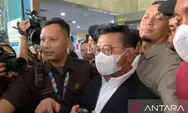 SYAHRUL YASIN LIMPO MENTERI PERTANIAN PENUHI PANGGILAN KPK HARI INI