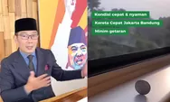 Tiket Kereta Cepat Jakarta Bandung Dibanderol Rp300.000 per Orang