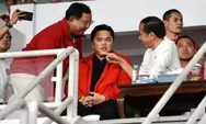 Nonton Bareng Indonesia vs Argentina, Jokowi Beri Sinyal Duet Prabowo Erick Thohir di Pilpres 2024