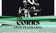 The Corrs Jakarta 2023, Tiket The Corrs Jakarta Harganya Berapa?