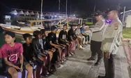 Polsek Kepulauan Seribu Utara Gelar Patroli Malam, Himbau Remaja Jauhi Narkoba dan Miras
