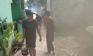 Antisipasi DBD, Warga Sukatani Tapos Kota Depok Lakukan Fogging di RT 03 RW 04