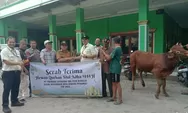 Terima Hewan Qurban dari PT CL, Ini Kata Kades Kedung Pengawas Nasarudin
