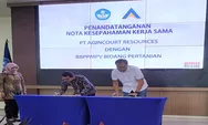 Tingkatkan Kualitas Pendidikan Vokasi Pertanian, PTAR dan BBP PMPV Pertanian Tandatangani MoU