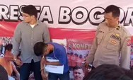 Maling Motor Bawa Senjata Api di Bogor Gagal Beraksi, Berakhir di Jeruji Besi