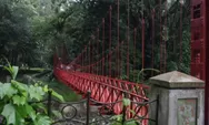 Kisah horor jembatan merah Kebun Raya Bogor, sejoli yang dipisahkan hingga perempuan bunuh diri